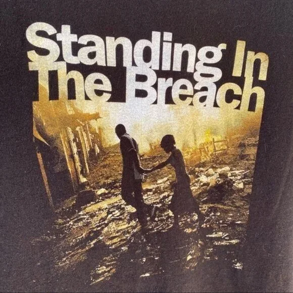 Jackson Browne Standing in the Breach Black Concert Graphic Tee Music Tshirt S - Picture 3 of 10